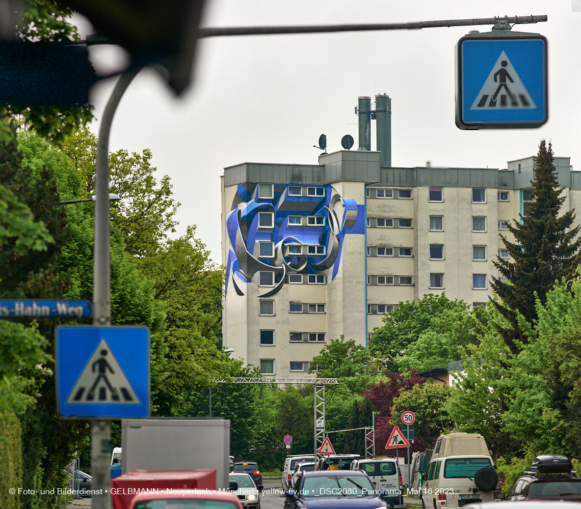 16.05.2023 - Graffiti am Karl-Marx-Ring 75-83 in Neuperlach